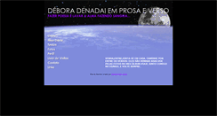 Desktop Screenshot of deboradenadai.prosaeverso.net